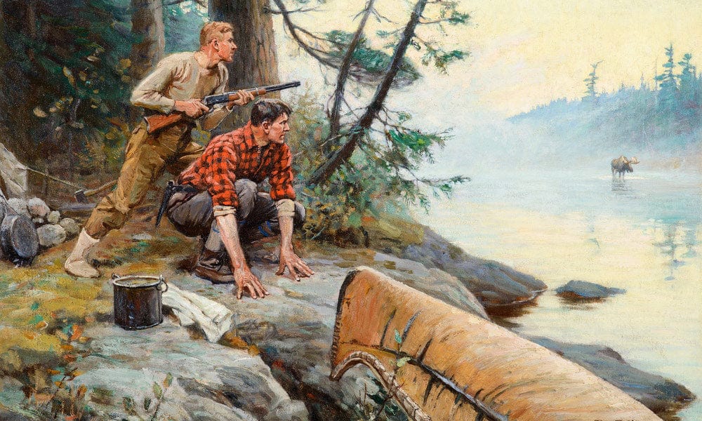 A Break At Dawn By Phillip Goodwin Fine Art Print