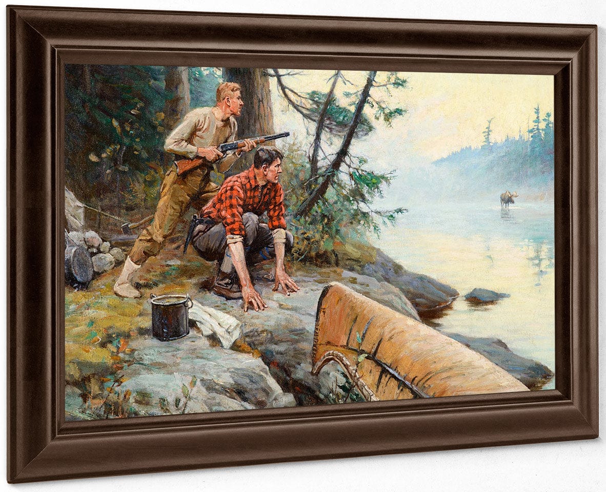 A Break At Dawn By Phillip Goodwin Fine Art Print