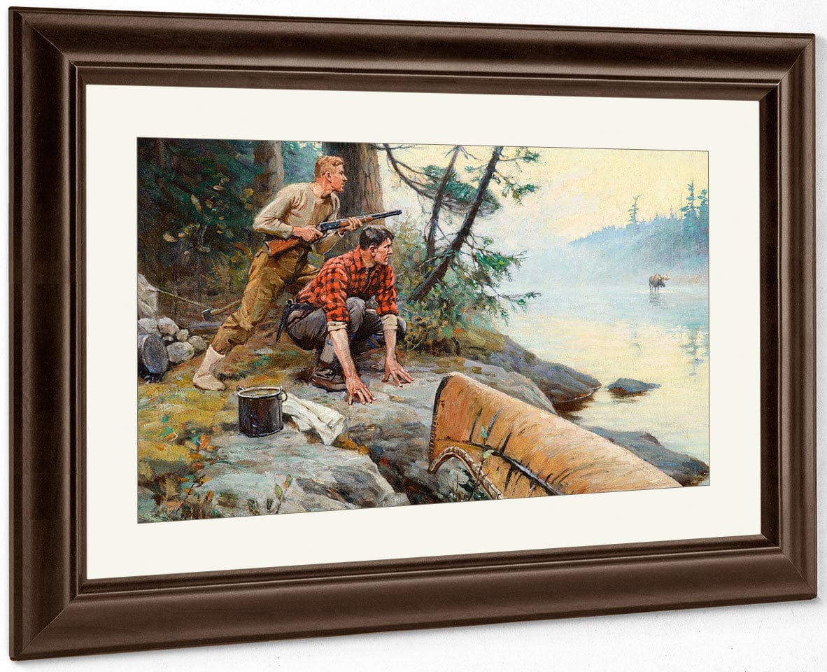 A Break At Dawn By Phillip Goodwin Fine Art Print