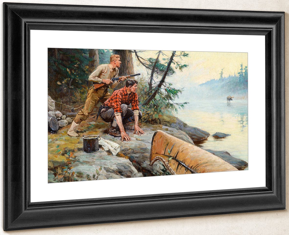 A Break At Dawn By Phillip Goodwin Fine Art Print