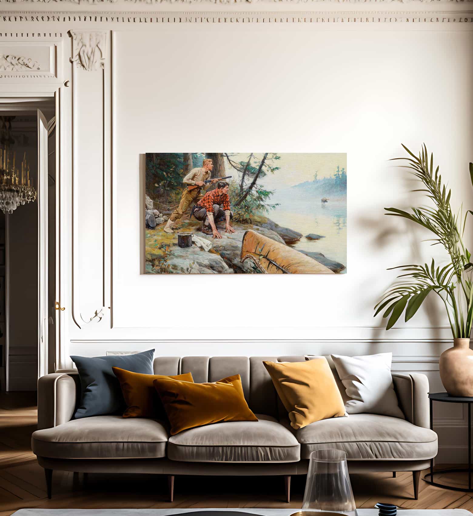 A Break At Dawn By Phillip Goodwin Fine Art Print