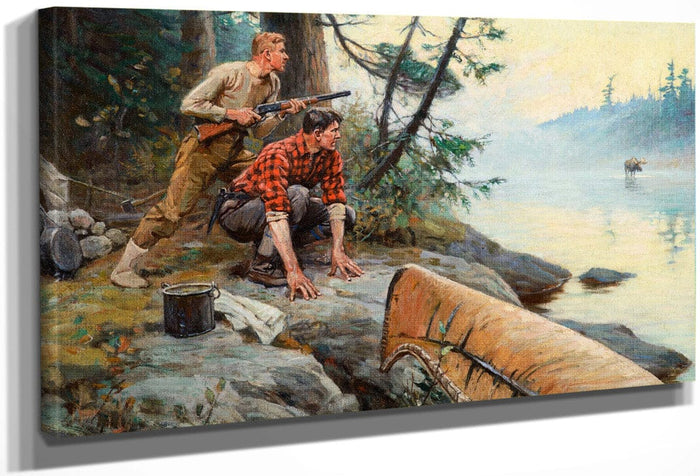 A Break At Dawn By Phillip Goodwin Fine Art Print