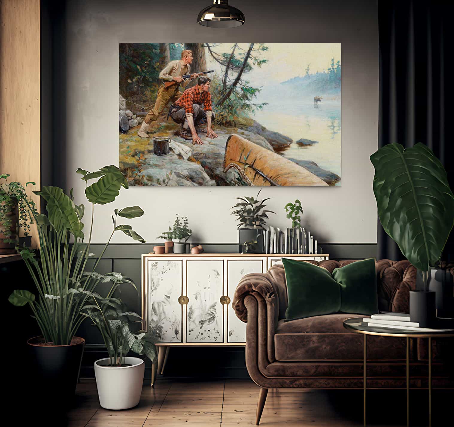 A Break At Dawn By Phillip Goodwin Fine Art Print