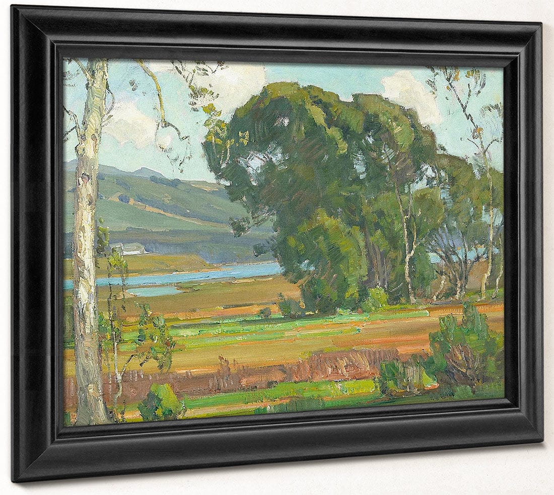 A California Inlet By William Wendt Fine Art Print