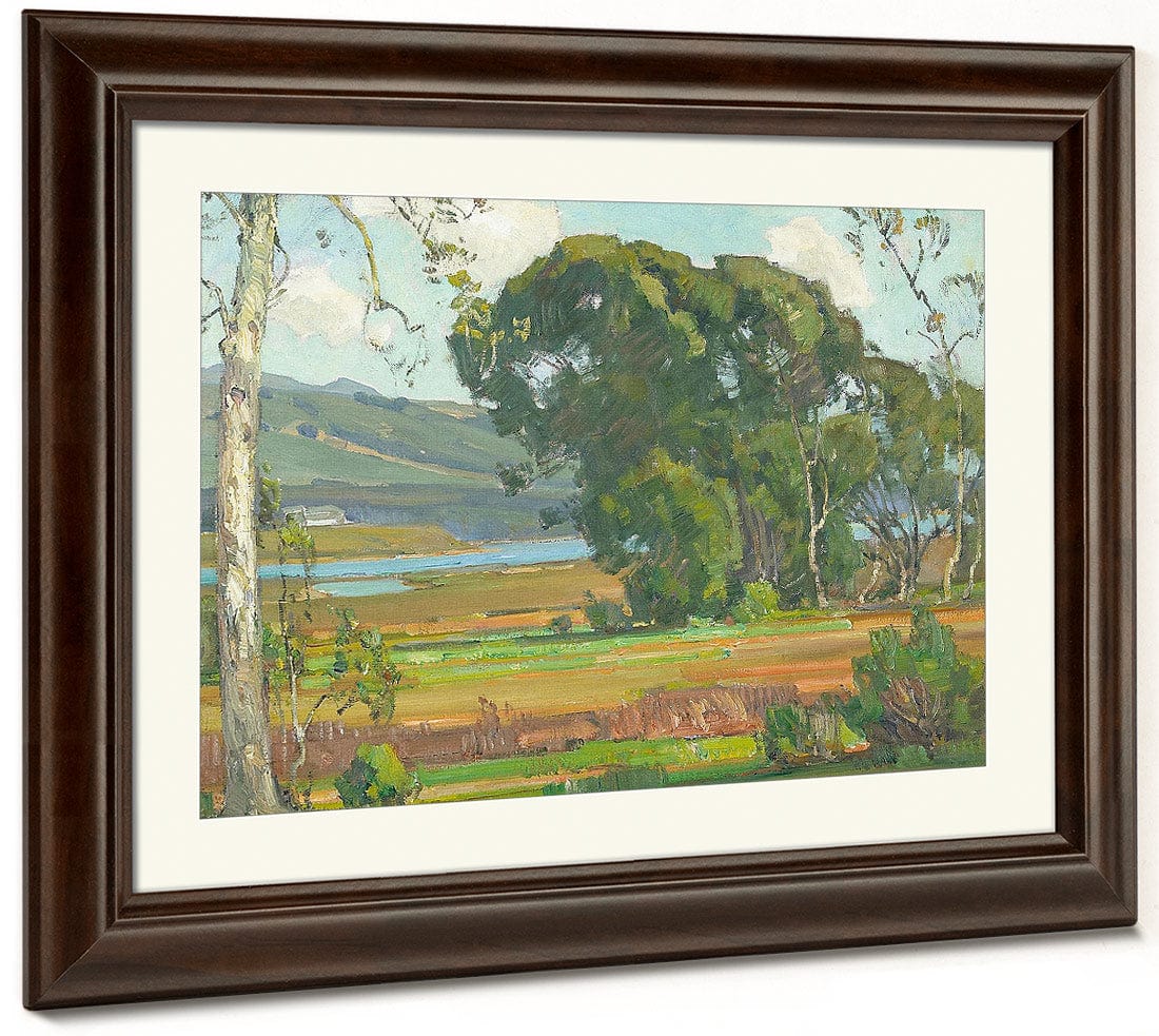 A California Inlet By William Wendt Fine Art Print