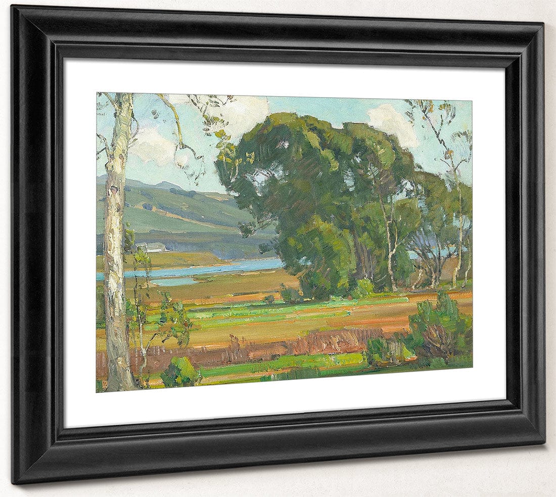 A California Inlet By William Wendt Fine Art Print