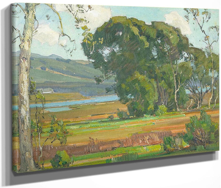 A California Inlet By William Wendt Fine Art Print