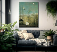 A Carnival Evening By Henri Rousseau Fine Art Print