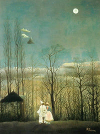 A Carnival Evening By Henri Rousseau Fine Art Print