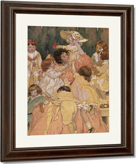 A Childs Garden Of Verses Book Illustration 1905 By Jessie Willcox Smith Fine Art Print