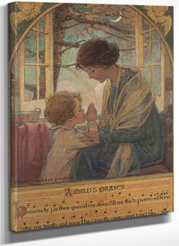 A Childs Prayer Book Cover 1925 By Jessie Willcox Smith Fine Art Print