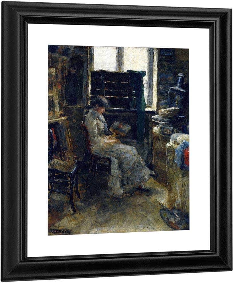 A Colorist By James Ensor Fine Art Print