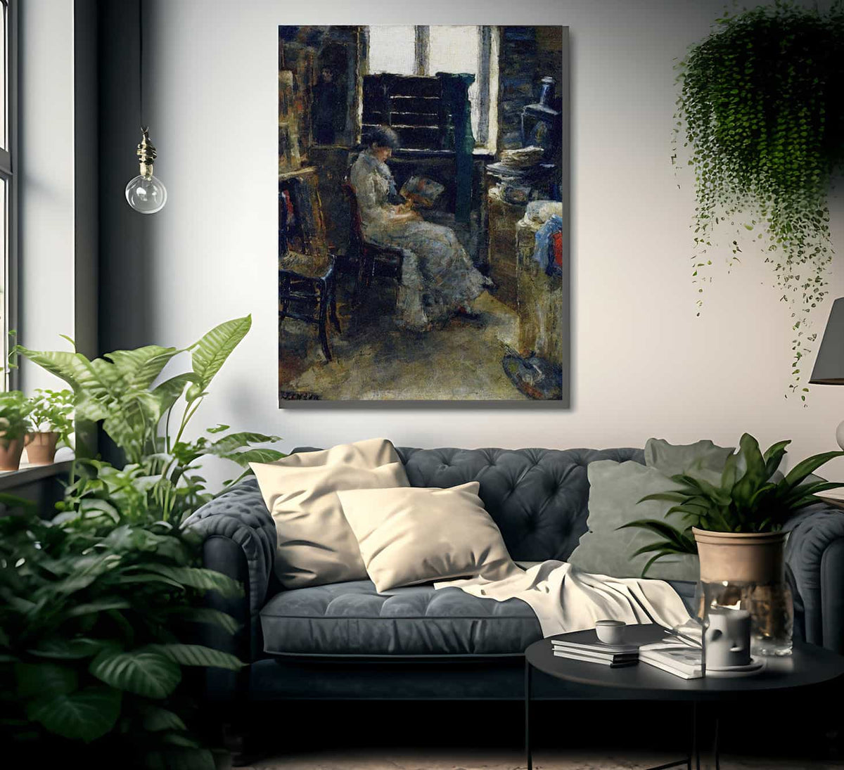 A Colorist By James Ensor Fine Art Print