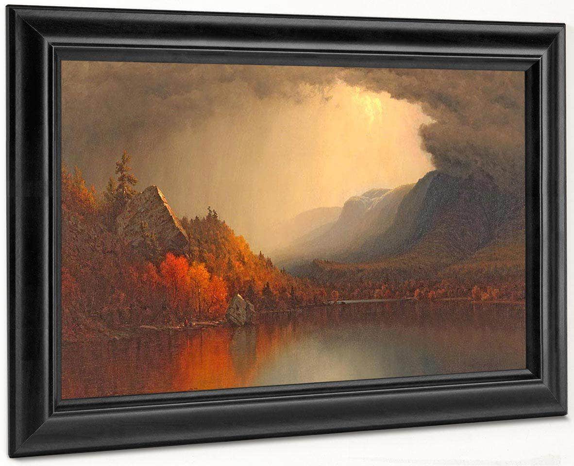 A Coming Storm By Sanford Robinson Gifford Fine Art Print
