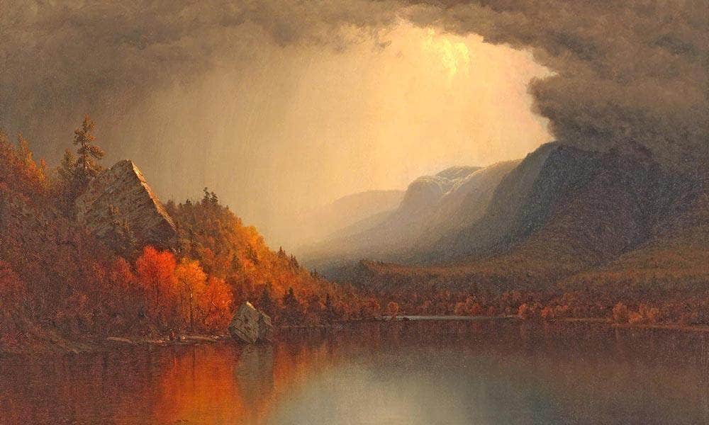 A Coming Storm By Sanford Robinson Gifford Fine Art Print