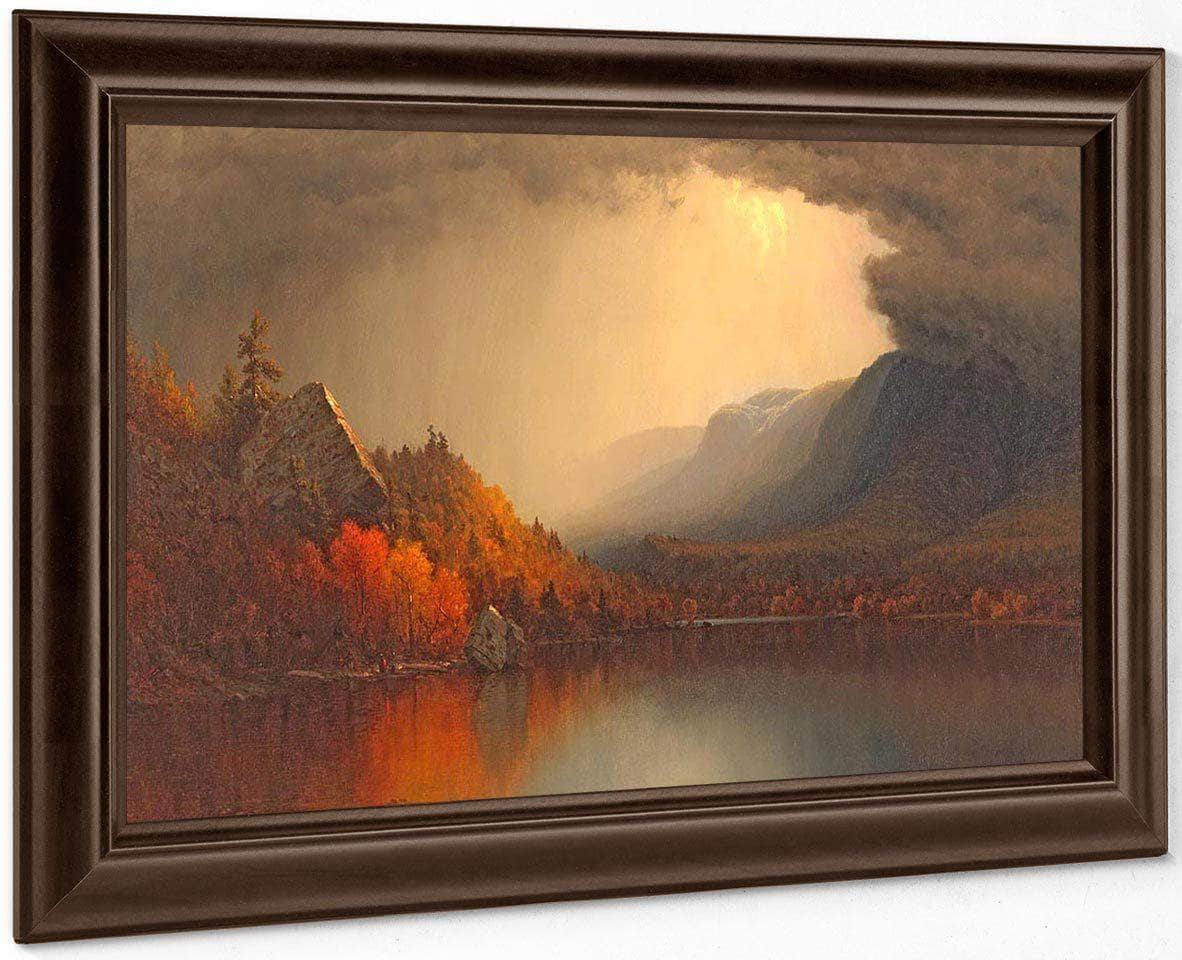 A Coming Storm By Sanford Robinson Gifford Fine Art Print
