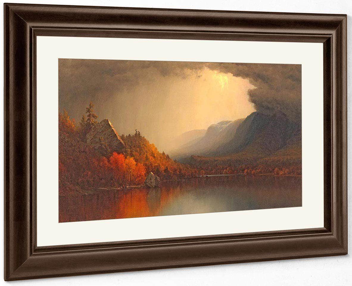 A Coming Storm By Sanford Robinson Gifford Fine Art Print