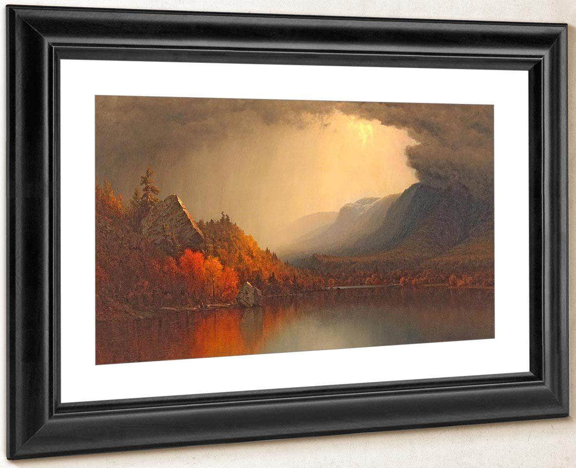 A Coming Storm By Sanford Robinson Gifford Fine Art Print
