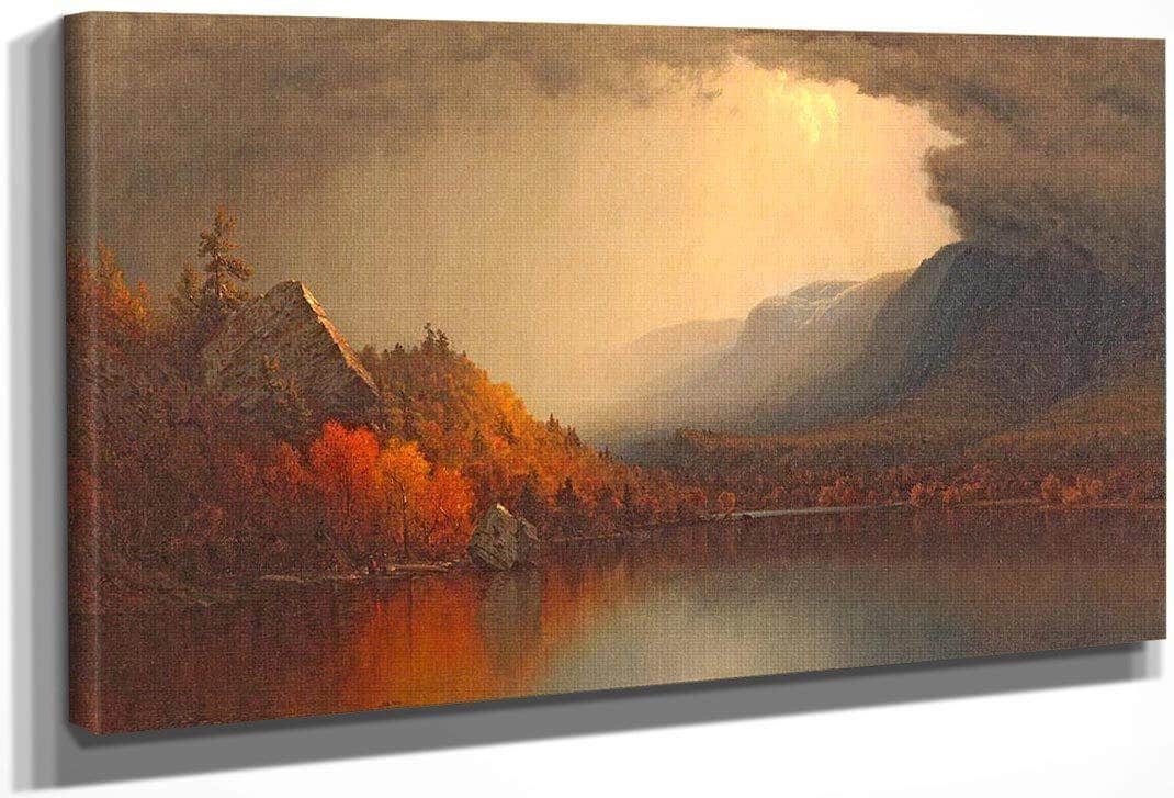 A Coming Storm By Sanford Robinson Gifford Fine Art Print