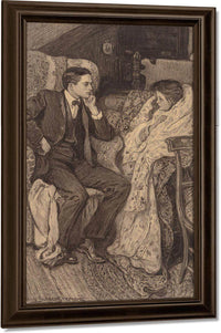 A Conversation By Alice Barber Stephens Fine Art Print