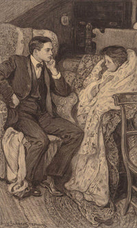 A Conversation By Alice Barber Stephens Fine Art Print