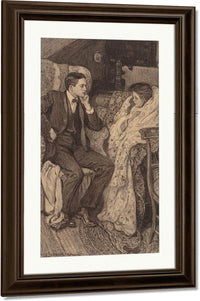 A Conversation By Alice Barber Stephens Fine Art Print