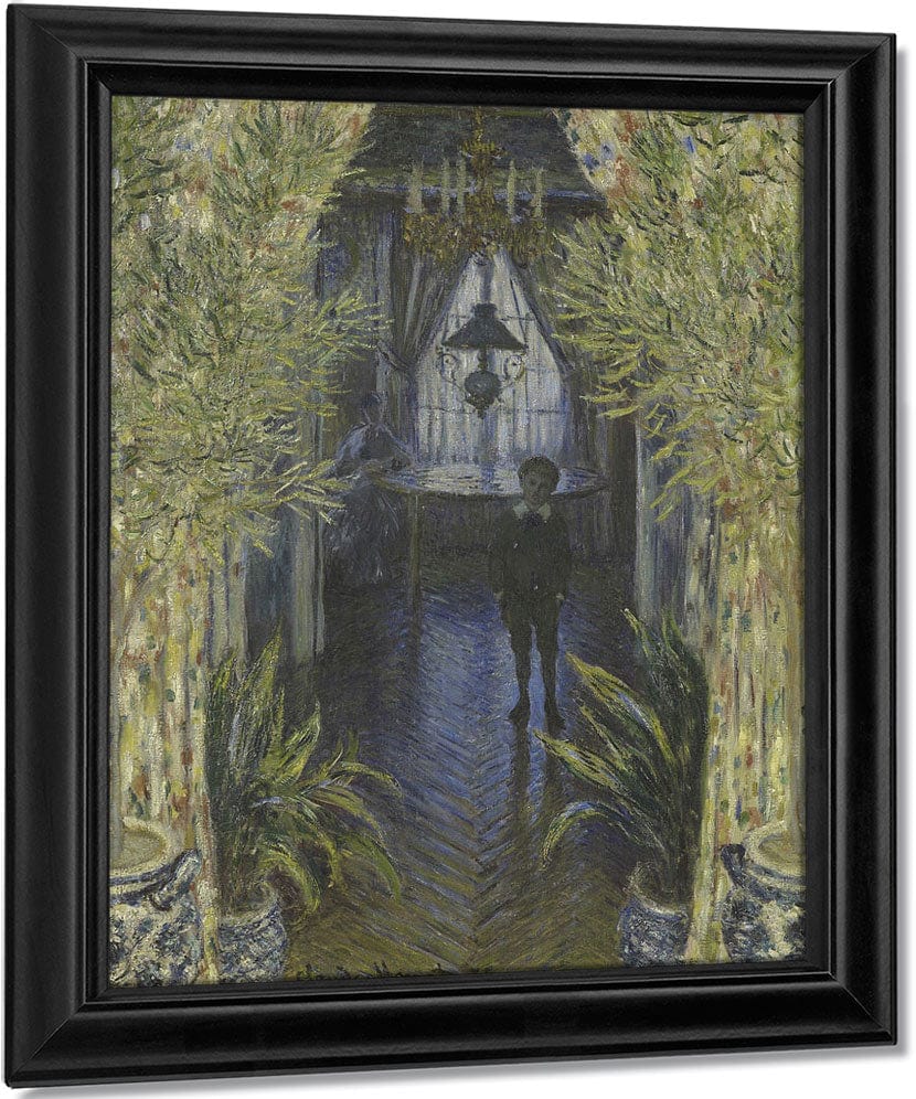 A Corner Of The Apartment 1 By Claude Monet Fine Art Print