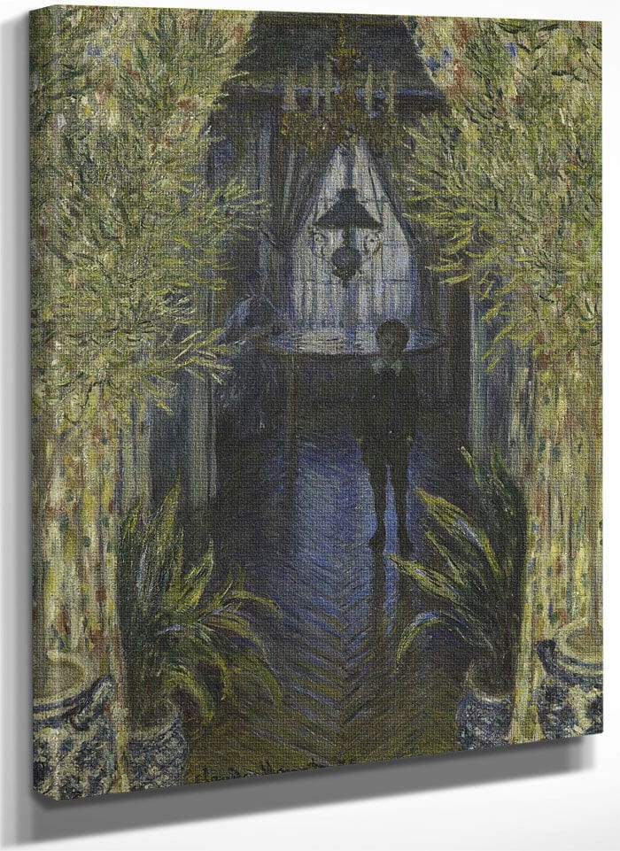 A Corner Of The Apartment 1 By Claude Monet Fine Art Print