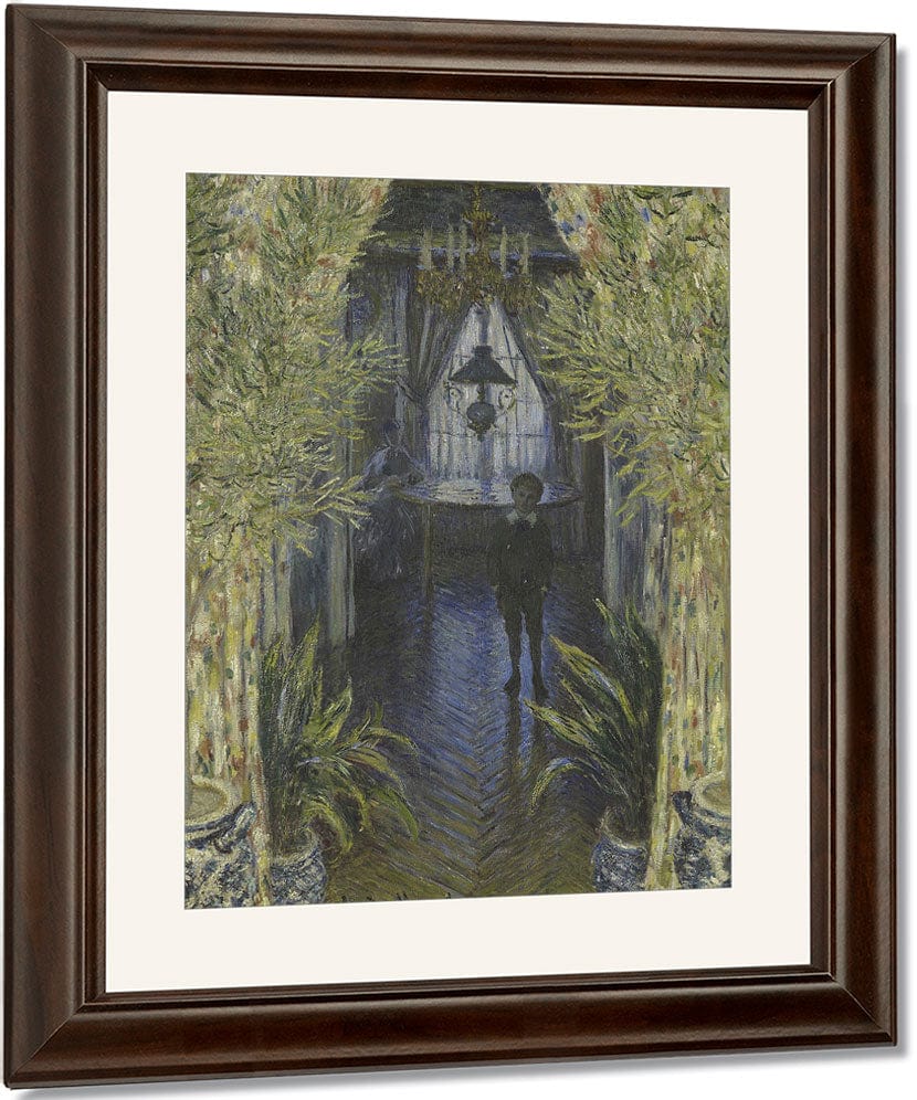 A Corner Of The Apartment 1 By Claude Monet Fine Art Print