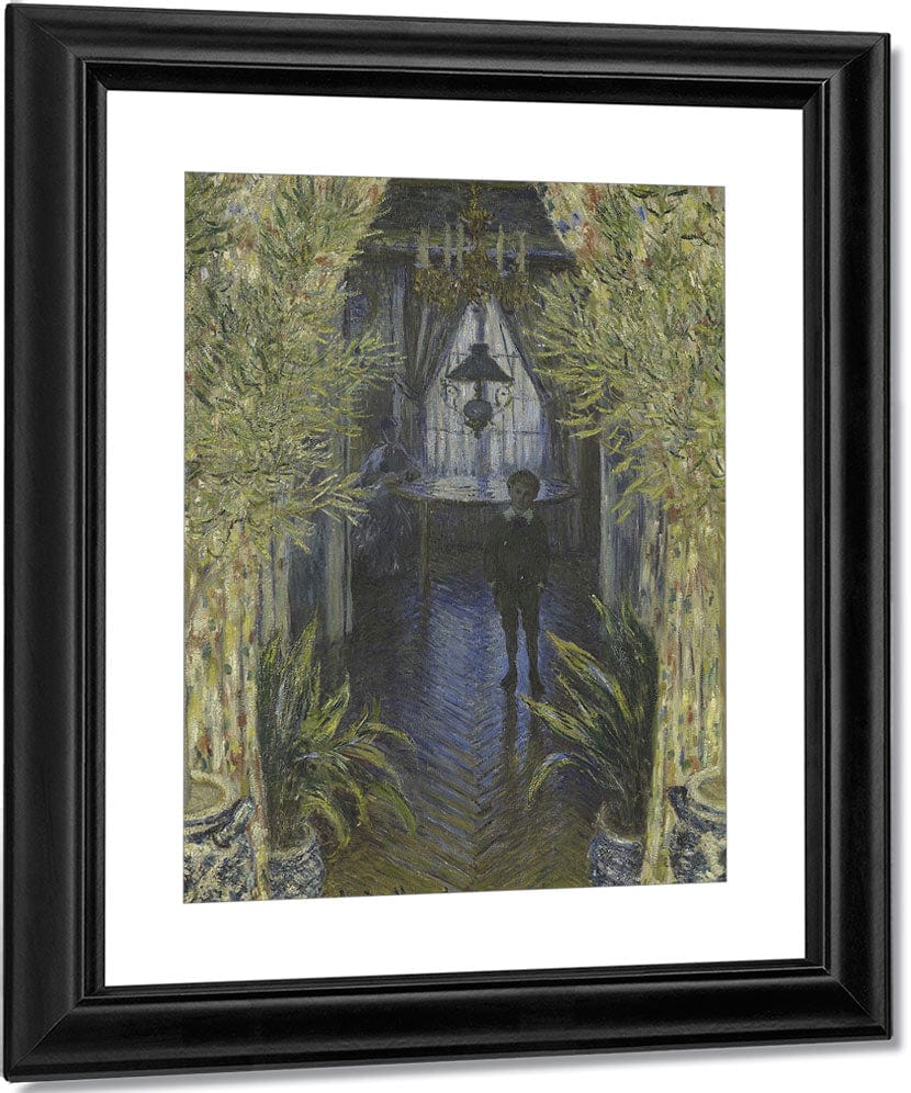 A Corner Of The Apartment 1 By Claude Monet Fine Art Print