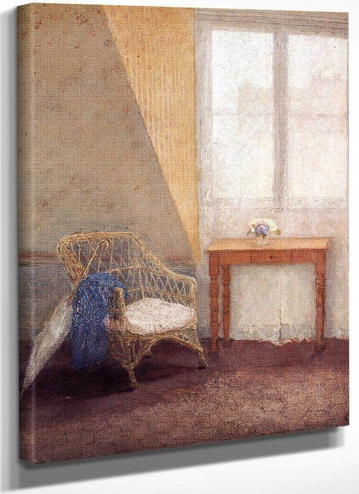 A Corner Of The Artist 1039 S Room Paris 1909 By Gwendolen Mary John Fine Art Print