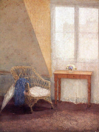 A Corner Of The Artist 1039 S Room Paris 1909 By Gwendolen Mary John Fine Art Print