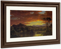 A Country Home By Fredric Edwin Church Fine Art Print