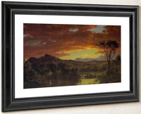 A Country Home By Fredric Edwin Church Fine Art Print