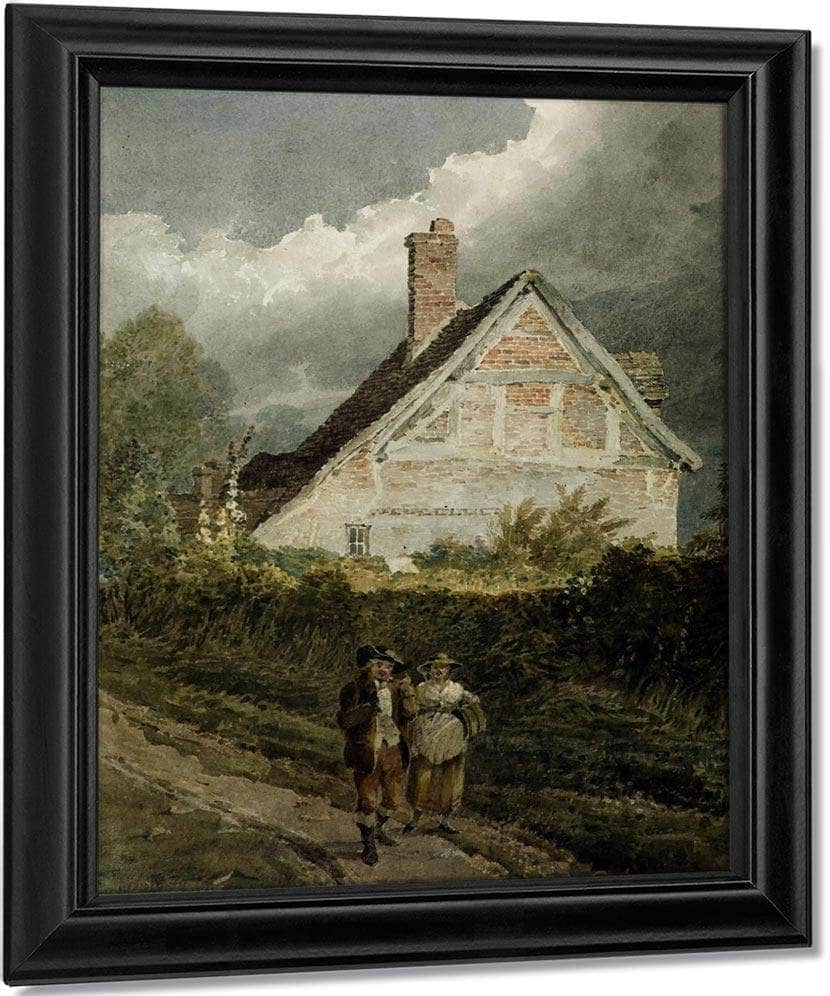 A Country Scene By David Cox Fine Art Print