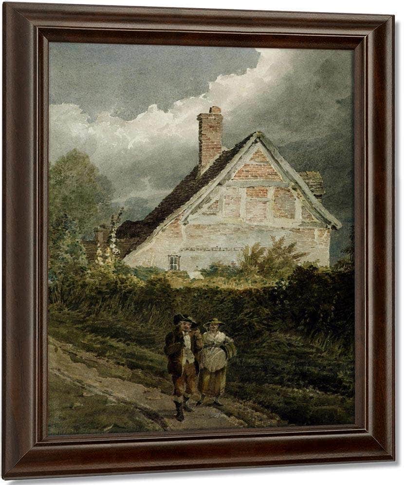 A Country Scene By David Cox Fine Art Print
