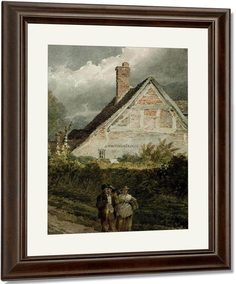 A Country Scene By David Cox Fine Art Print