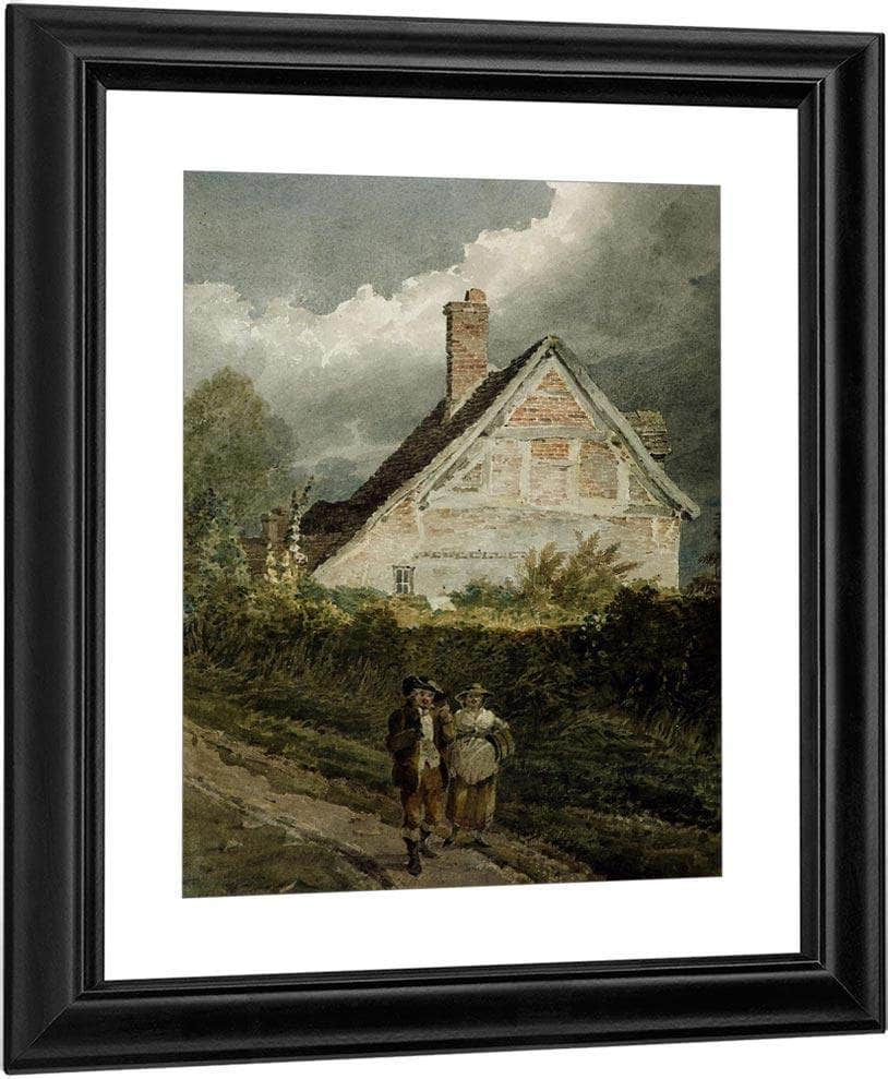 A Country Scene By David Cox Fine Art Print