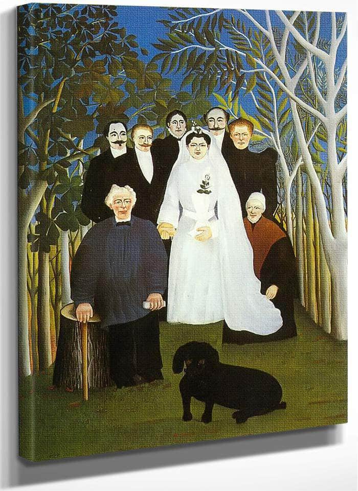 A Country Wedding 1904 1905 By Henri Rousseau Fine Art Print