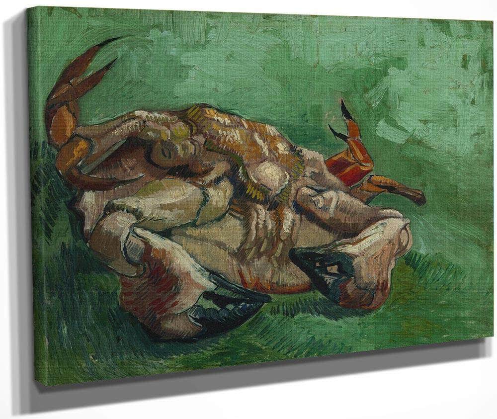 A Crab On Its Back By Vincent Van Gogh Fine Art Print