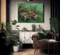 A Crab On Its Back By Vincent Van Gogh Fine Art Print