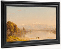 A Dreamy Day In New England By Sanford Robinson Gifford Fine Art Print