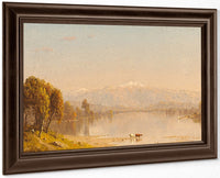 A Dreamy Day In New England By Sanford Robinson Gifford Fine Art Print