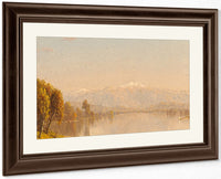 A Dreamy Day In New England By Sanford Robinson Gifford Fine Art Print
