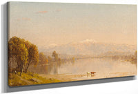 A Dreamy Day In New England By Sanford Robinson Gifford Fine Art Print