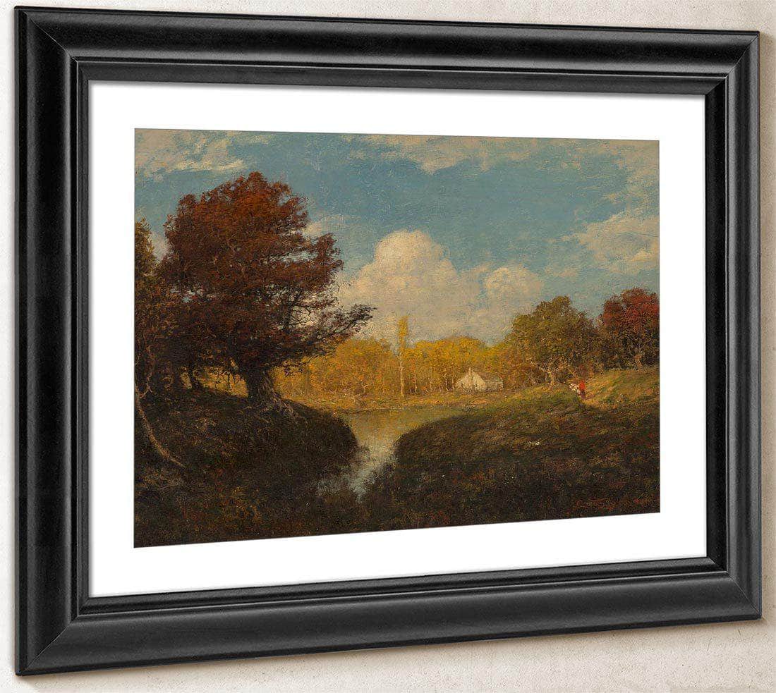 A Fall Day By George Turner Fine Art Print