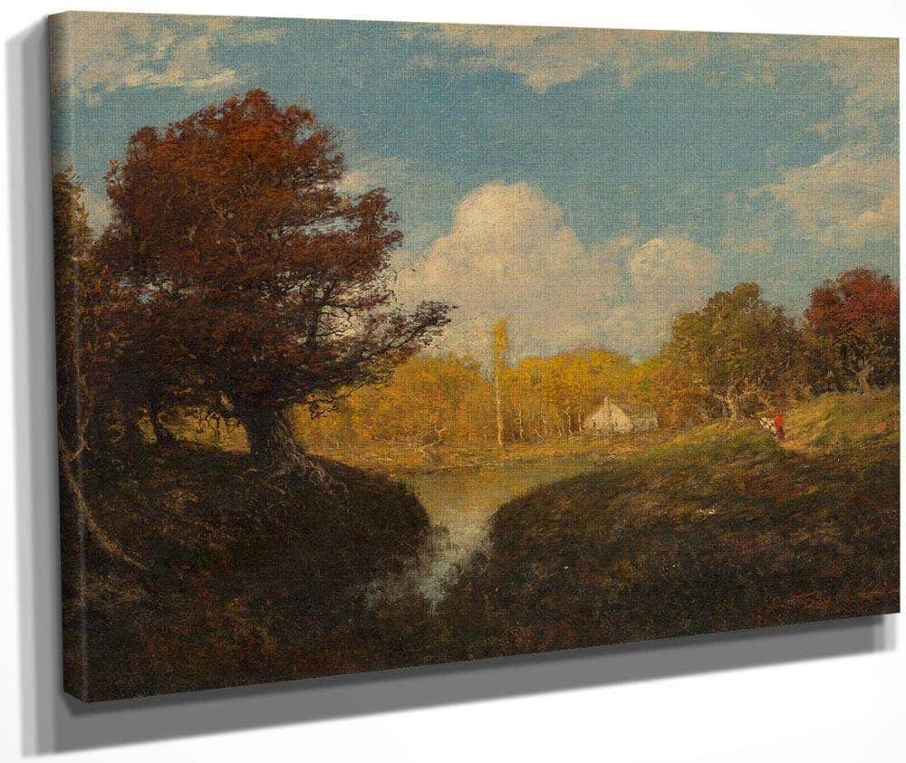 A Fall Day By George Turner Fine Art Print