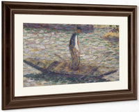 A Fisherman By Georges Pierre Seurat Fine Art Print
