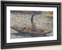A Fisherman By Georges Pierre Seurat Fine Art Print