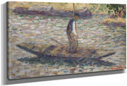 A Fisherman By Georges Pierre Seurat Fine Art Print